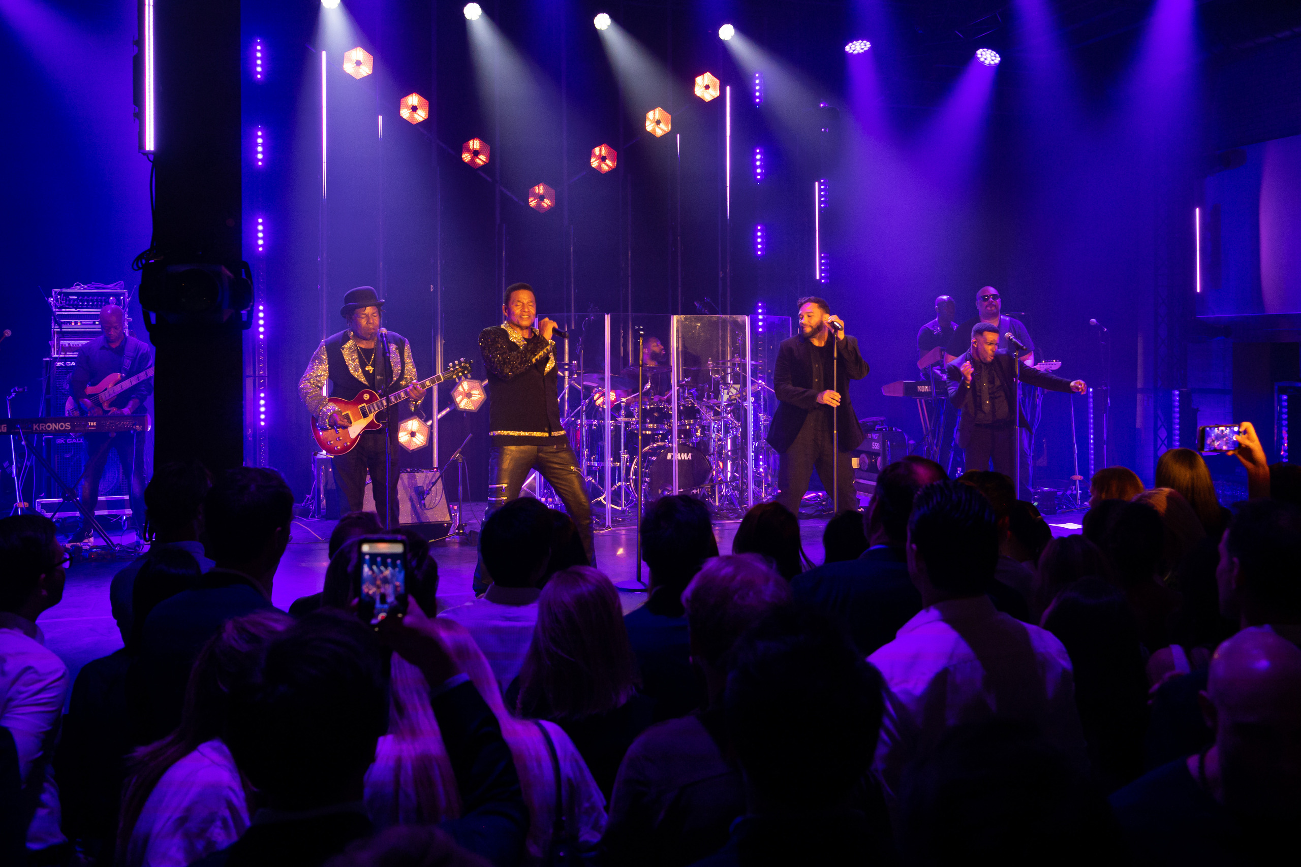 Stage lighting at a live show